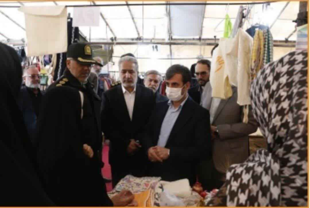 برپایی نمایشگاه بهاره جهت تنظیم بازار به مناسبت  ماه مبارک رمضان و آغاز سال نو