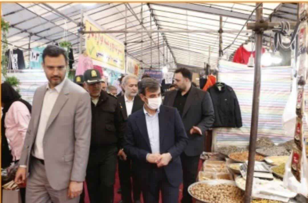 برپایی نمایشگاه بهاره جهت تنظیم بازار به مناسبت  ماه مبارک رمضان و آغاز سال نو