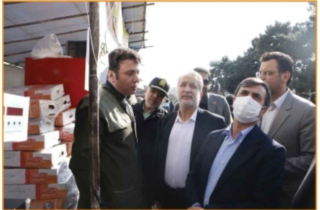برپایی نمایشگاه بهاره جهت تنظیم بازار به مناسبت  ماه مبارک رمضان و آغاز سال نو