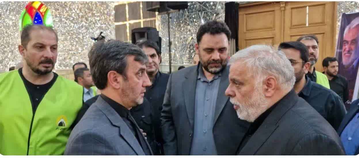 شییع پیکر مطهر شهید طهرانچی و همسر شهیده ایشان