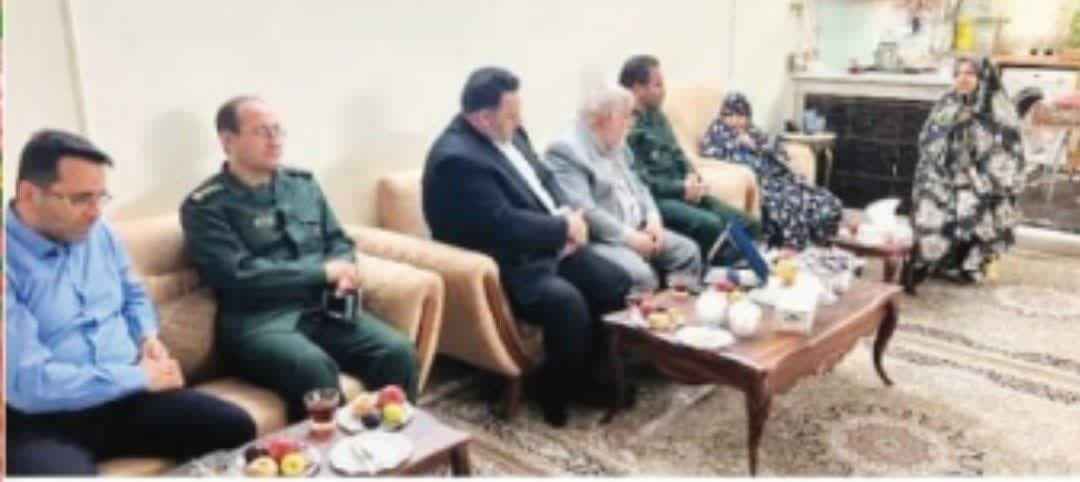 دیدار با خانواده معظم شهدای دفاع مقدس شهرری